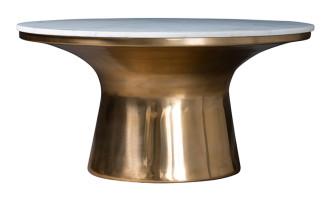 Cork Marble Top Coffee Table Large