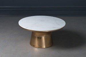 Cork Marble Top Coffee Table Large