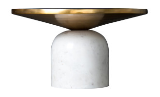 Smith Marble Base Coffee Table L