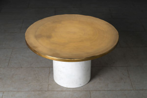 Smith Marble Base Coffee Table L