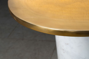 Smith Marble Base Coffee Table L