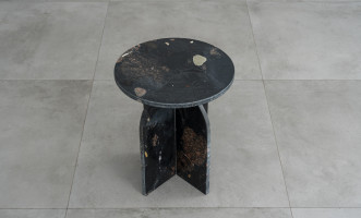 Portal Marble Side Table