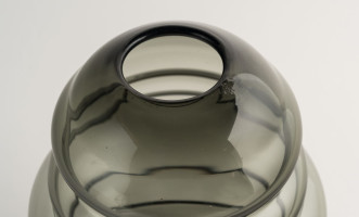 Schorl green Vase H27 cm