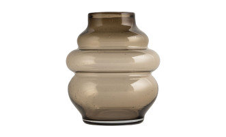 Schorl brown Vase H23,5 cm