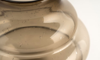 Schorl brown Vase H23,5 cm