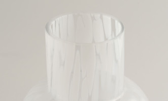 Zircone frost Vase H25 cm