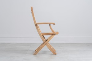 Capri Outdoor Teak Folding Chair
