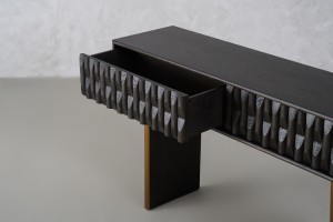 Luxe Console 2 Drawer 153х38х82 cm