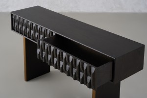 Luxe Console 2 Drawer 153х38х82 cm