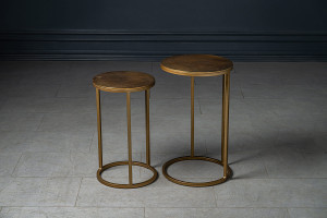 Sanders Set of 2 Side Tables