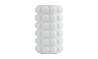 White Pulp Vase H22 cm
