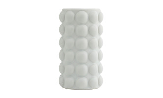 White Pulp Vase H18 cm