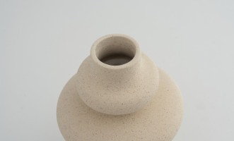 Sculpture Vase H21 cm