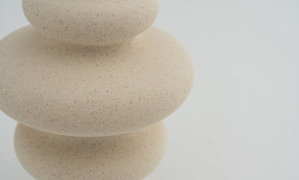 Sculpture Vase H21 cm
