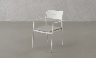 French Dining Chair with Cushion