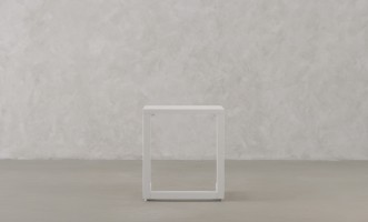 C-Shape Table White