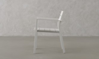 Glide Dining Chair White