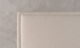 Rene Upholstered Headboard Bed 200x200 cm (Fabric: FIORD PLAIN col.101 (Кат. 3))