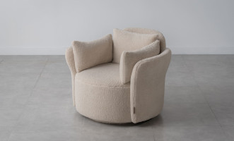 Lulu L Swivel Armchair (Plush)