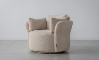 Lulu L Swivel Armchair (Plush)