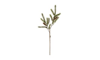 Pinetree Branch Plastic Green/Brown