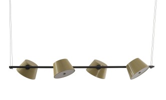 Avian Pendant Lamp L145xD22xH13 bronze
