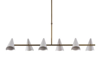 Clementia Pendant Lamp L137xW36,5xH24 white