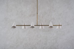 Clementia Pendant Lamp L137xW36,5xH24 white