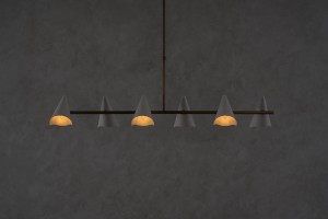 Clementia Pendant Lamp L137xW36,5xH24 white