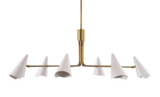Clementia Chandelier D137xH69 white