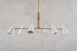 Clementia Chandelier D137xH69 white