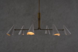 Clementia Chandelier D137xH69 white