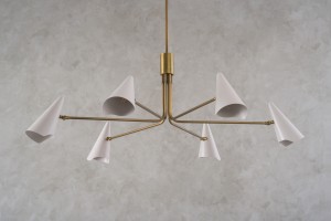Clementia Chandelier D137xH69 white