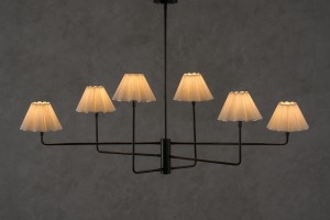 Amani Chandelier L166xW26 bronze