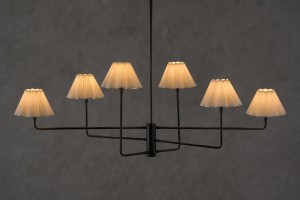 Amani Chandelier L166xW26 bronze