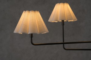 Amani Chandelier L166xW26 bronze