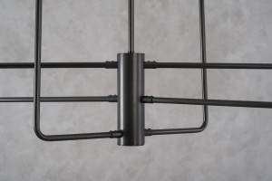 Amani Chandelier L166xW26 bronze