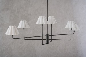 Amani Chandelier L166xW26 bronze
