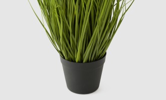 Artificial Plant Onion Grass Green, H 70 cm