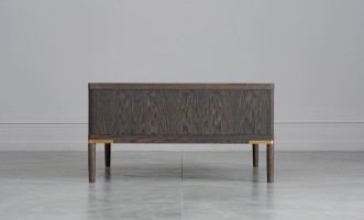 Textures Coffee Table with 2 drawers (Color: Oak TEXTURES)