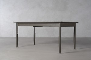 City Folding Dining Table (Color: Oak gray (veneer))