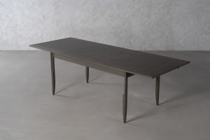 City Folding Dining Table (Color: Oak gray (veneer))