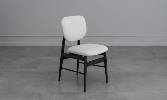Milton Chair (Fabric: SOFT ROCK 102 MUSLIN (Cat. 3))