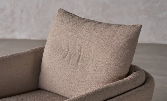 Como Armchair Small (Fabric:  OSCAR PLAIN col.04 Beige)