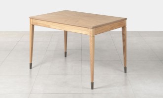 Phoenix Rectangular Folding Dining Table (Color: Oak light (veneer))