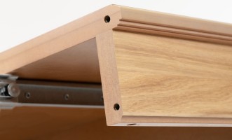 Phoenix Rectangular Folding Dining Table (Color: Oak light (veneer))