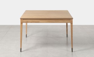Phoenix Rectangular Folding Dining Table (Color: Oak light (veneer))