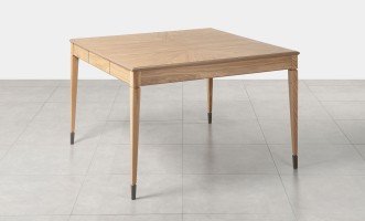 Phoenix Rectangular Folding Dining Table (Color: Oak light (veneer))