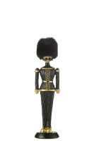 Nutcracker Fur Hat Black M (7x8x25cm)