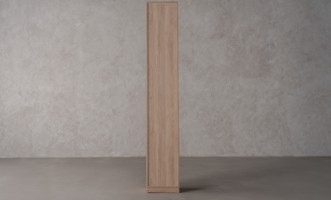 Chess Bookshelf 1-Facades and Back Wall (Color: Sand Oak (Egger))